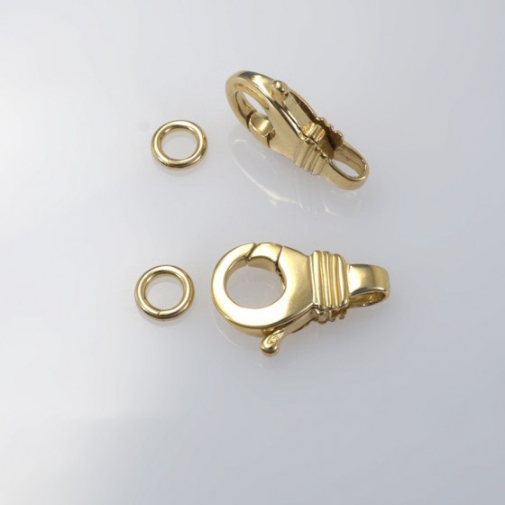 Ref. 117 Mousqueton décoratif avec anneau